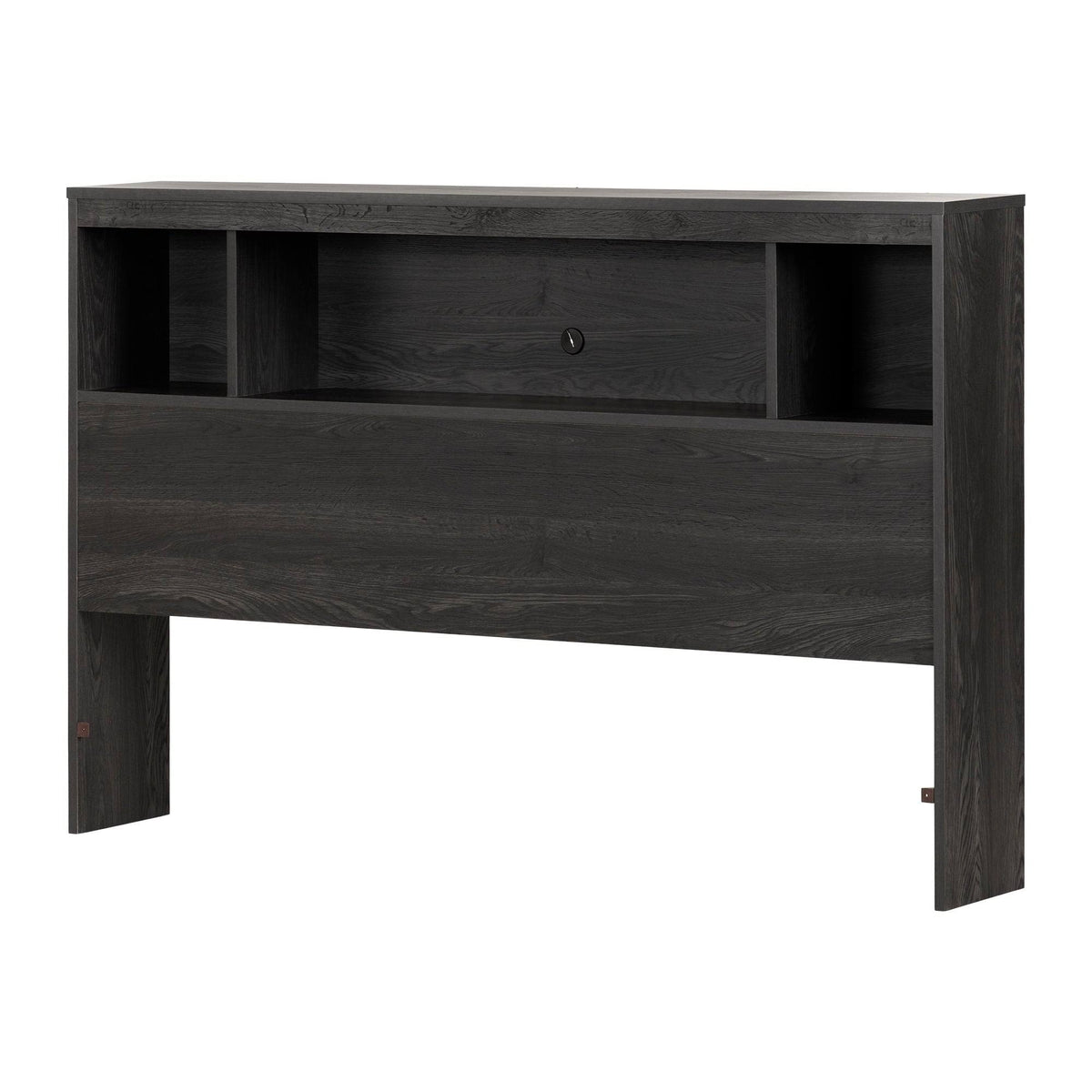 White Full Bookcase Headboard O55836