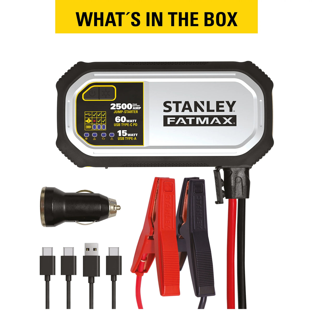 2500 Amp Lithium Jump Starter With USB Power Bank B780077