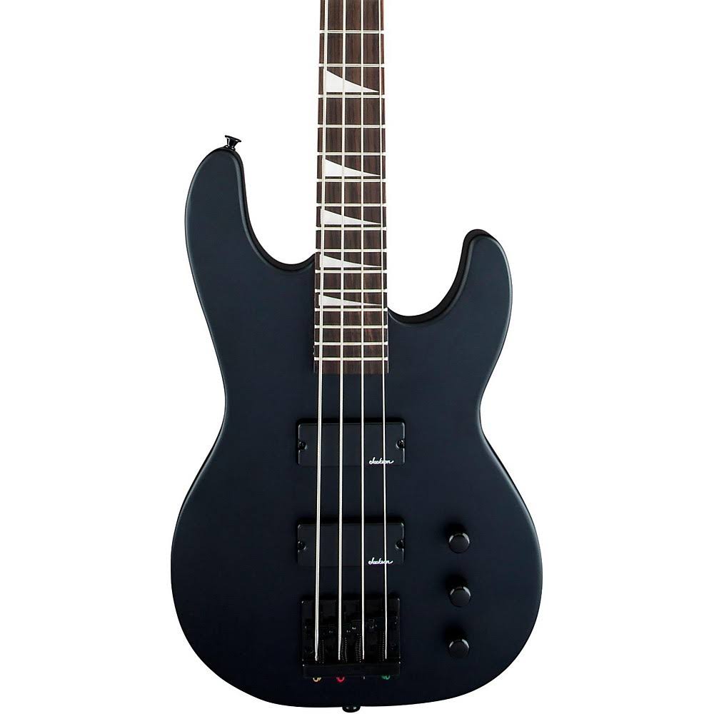 Satin Black Concert Electric Bass Guitar B3169