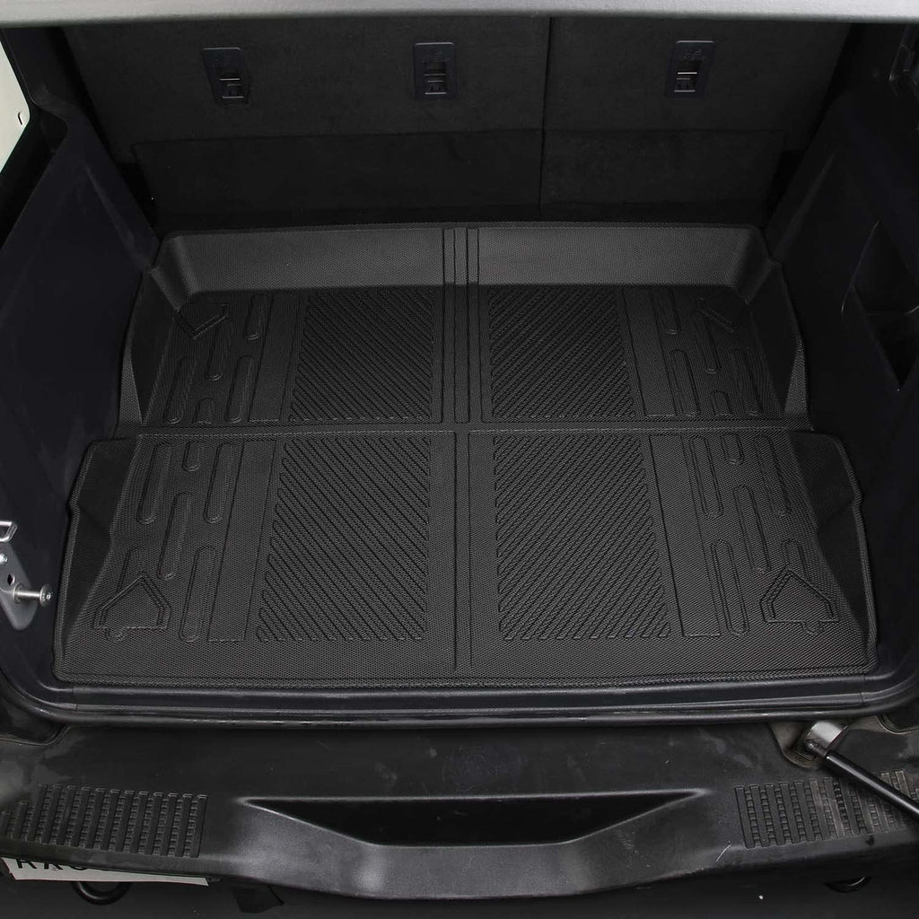 All Weather Rear Cargo Trunk Floor Mat Pack of 2 W75371