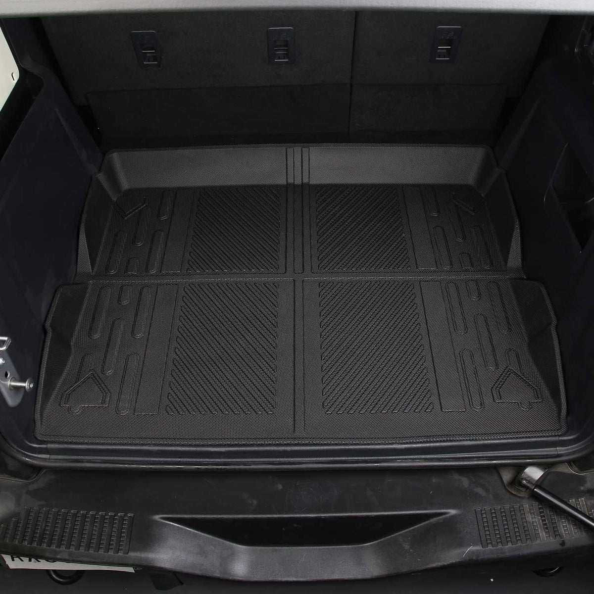 All Weather Rear Cargo Trunk Floor Mat Pack of 2 W75371