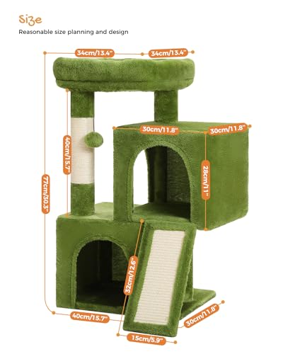 Large Gray Cat Tree with 2 Condos R69402