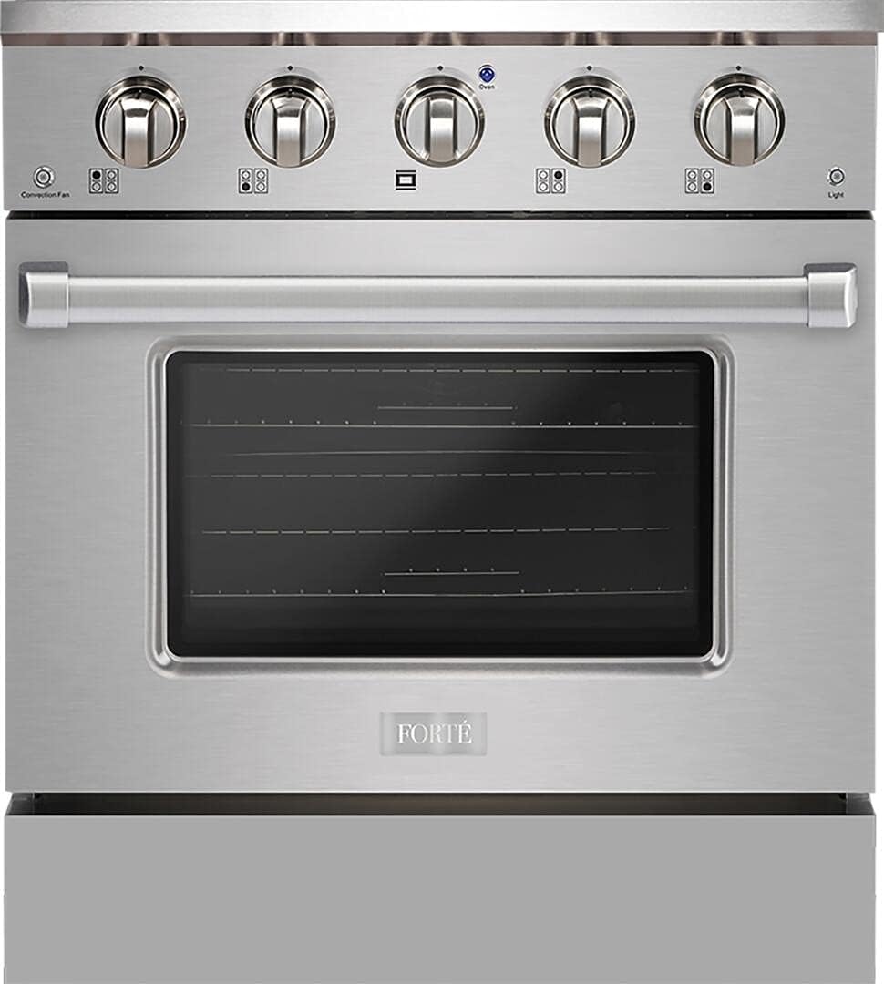 30 Freestanding Gas Range with 4 Sealed Burners in Stainless Steel M656782