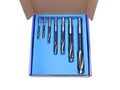 H.S.S. 3 Flute Straight Shank 7 PC Counterbore Set D2137
