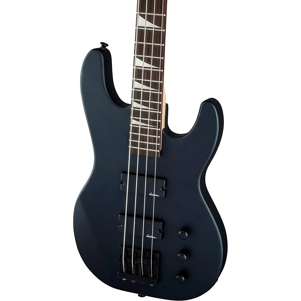 Satin Black Concert Electric Bass Guitar B3169