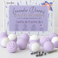 Christmas Bath Bombs with Surprise Inside Natural Hypoallergenic Bath Ball Set D77322
