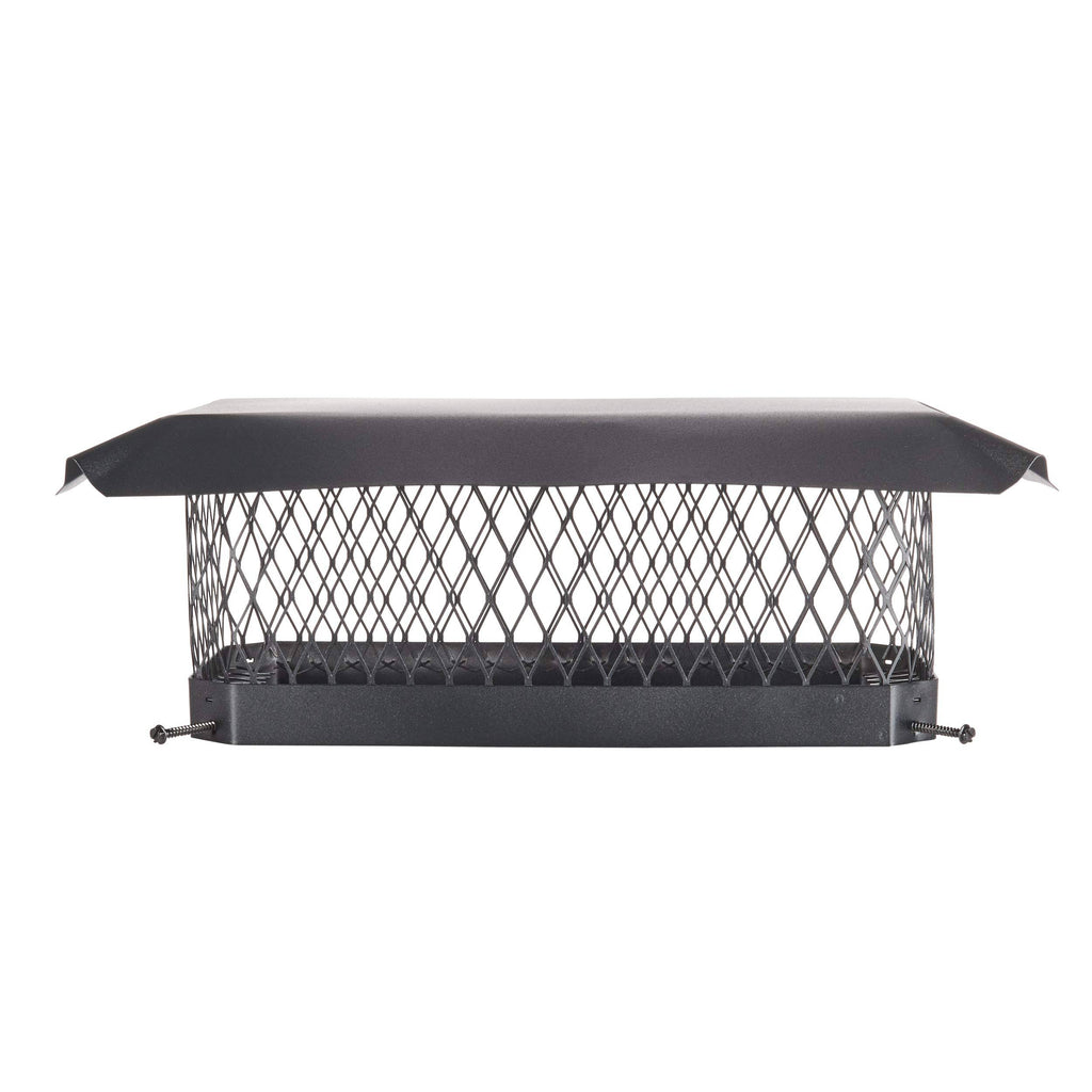 Black Galvanized Steel Chimney Cap N827742