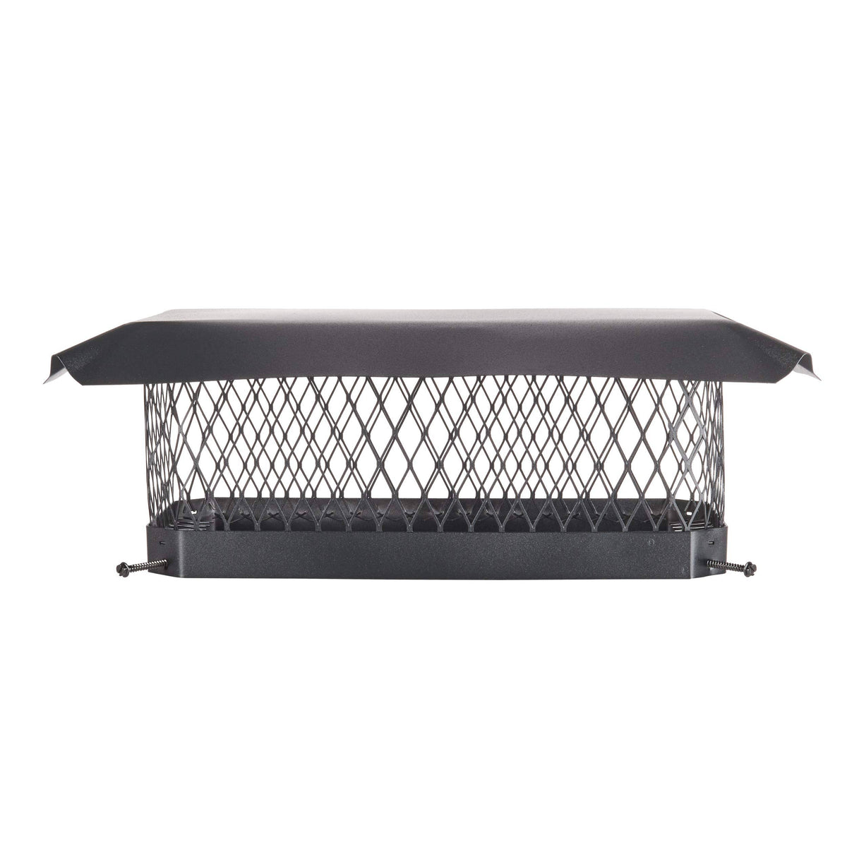 Black Galvanized Steel Chimney Cap N827742
