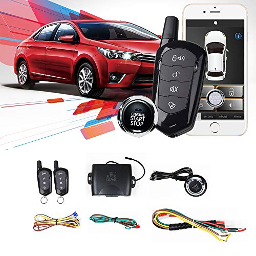 Universal Car Remote Engine Start Keyless Entry Remote Starter Kit E5732