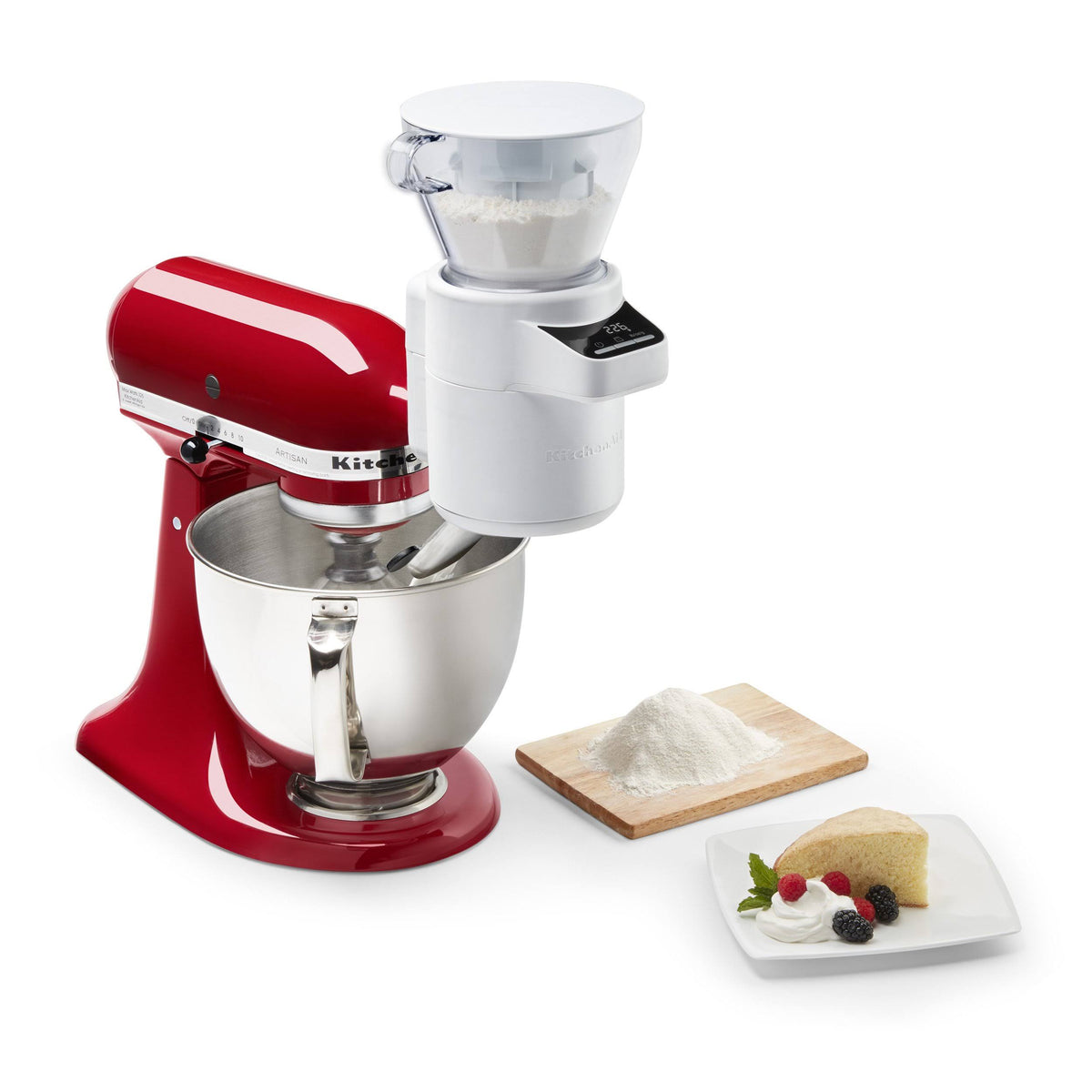 Sifter and Scale Attachment Bundle White Q7021