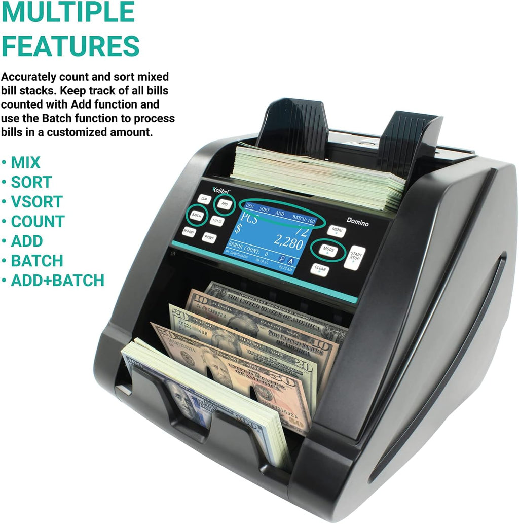 Money Counter Machine with Counterfeit Bill Detector Y774630