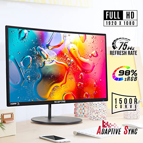 Curved 27" Gaming Monitor with Speakers Q811725