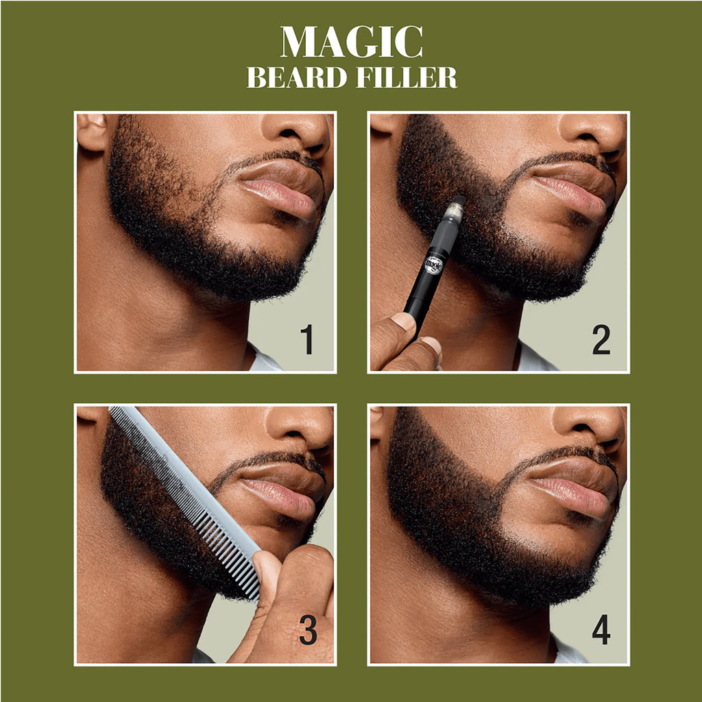 Natural Black Beard Filler, 0.05 fl oz D277