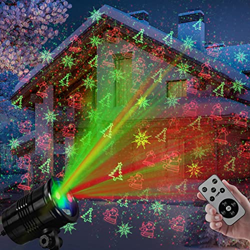 Red and Green LED Star Show Projector Light S56922