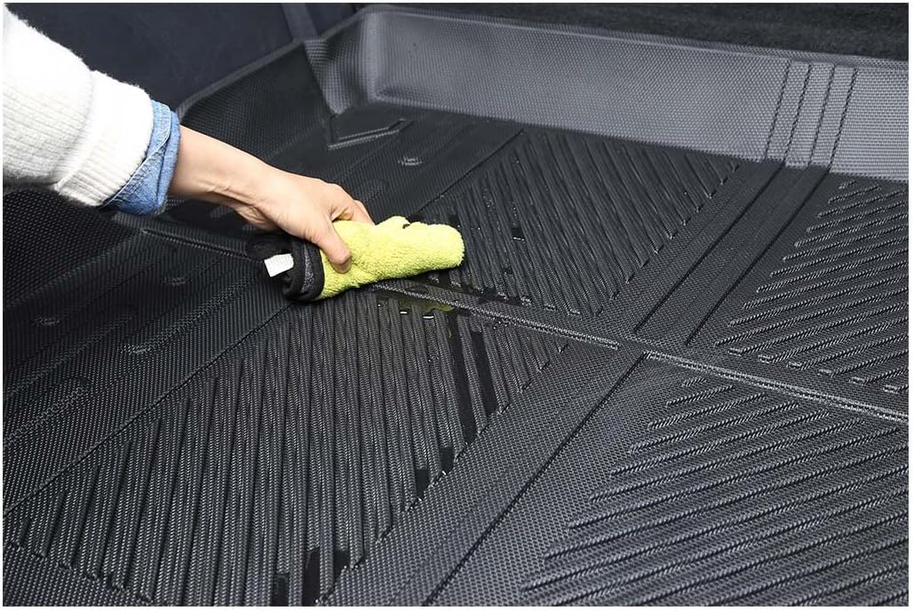 All Weather Rear Cargo Trunk Floor Mat Pack of 2 W75371