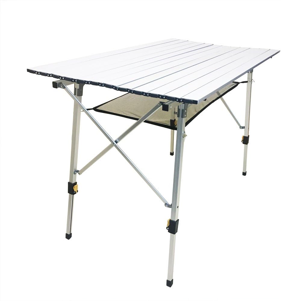 Adjustable Aluminum Folding Camping Table O39401