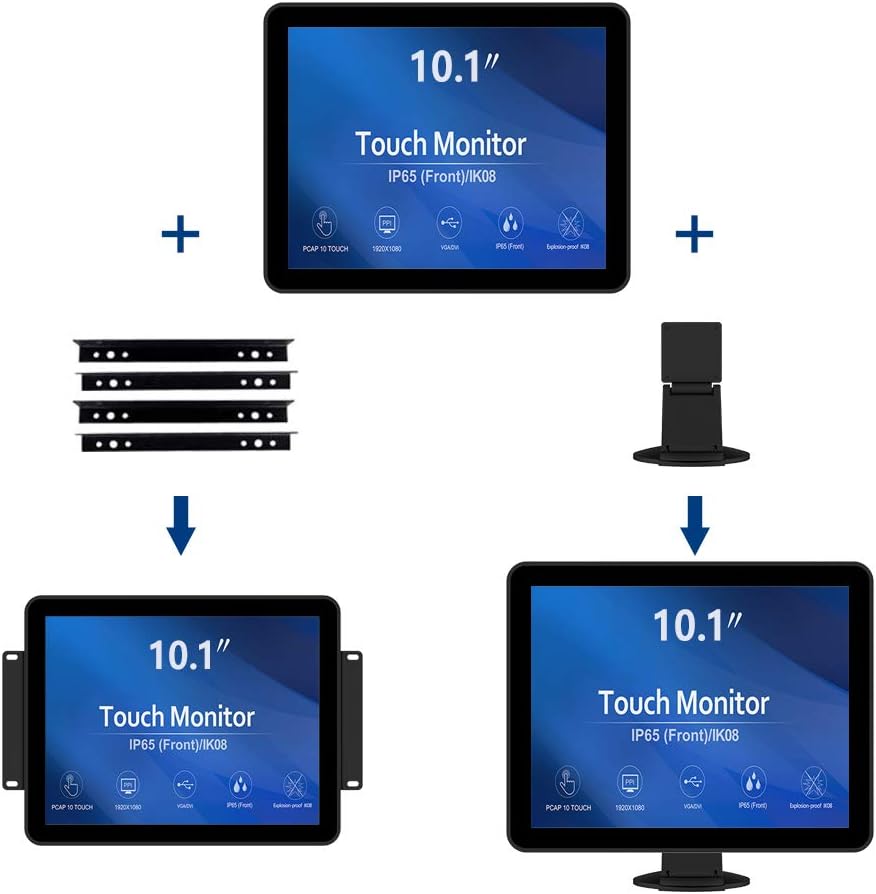 32 inch 10 Points PCAP Open Frame Touch Screen Monitor F746