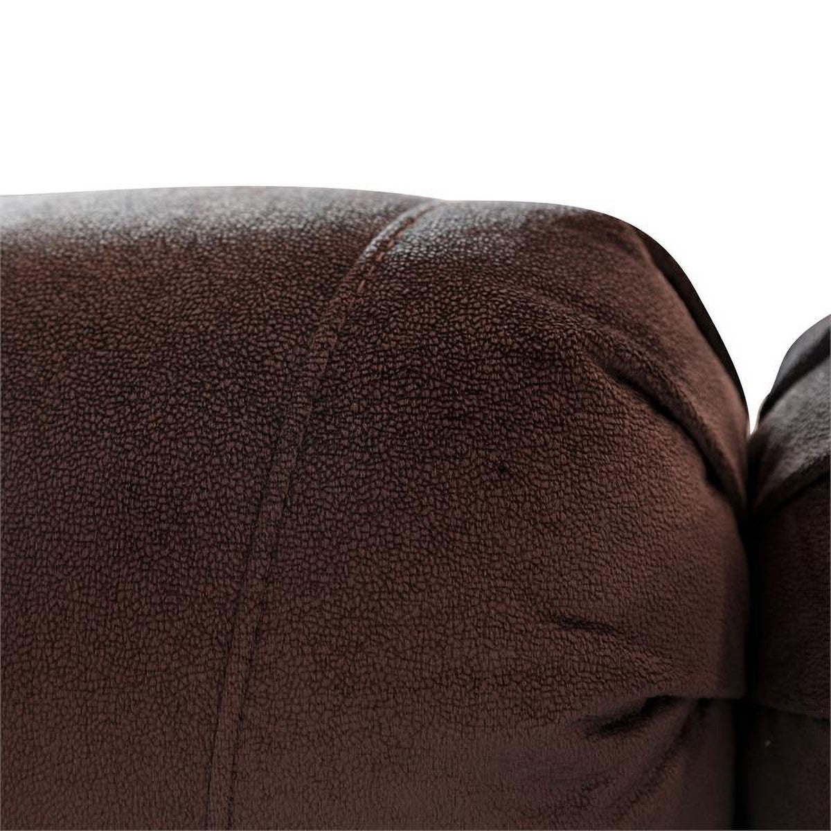 Chocolate Reclining Sofa P354