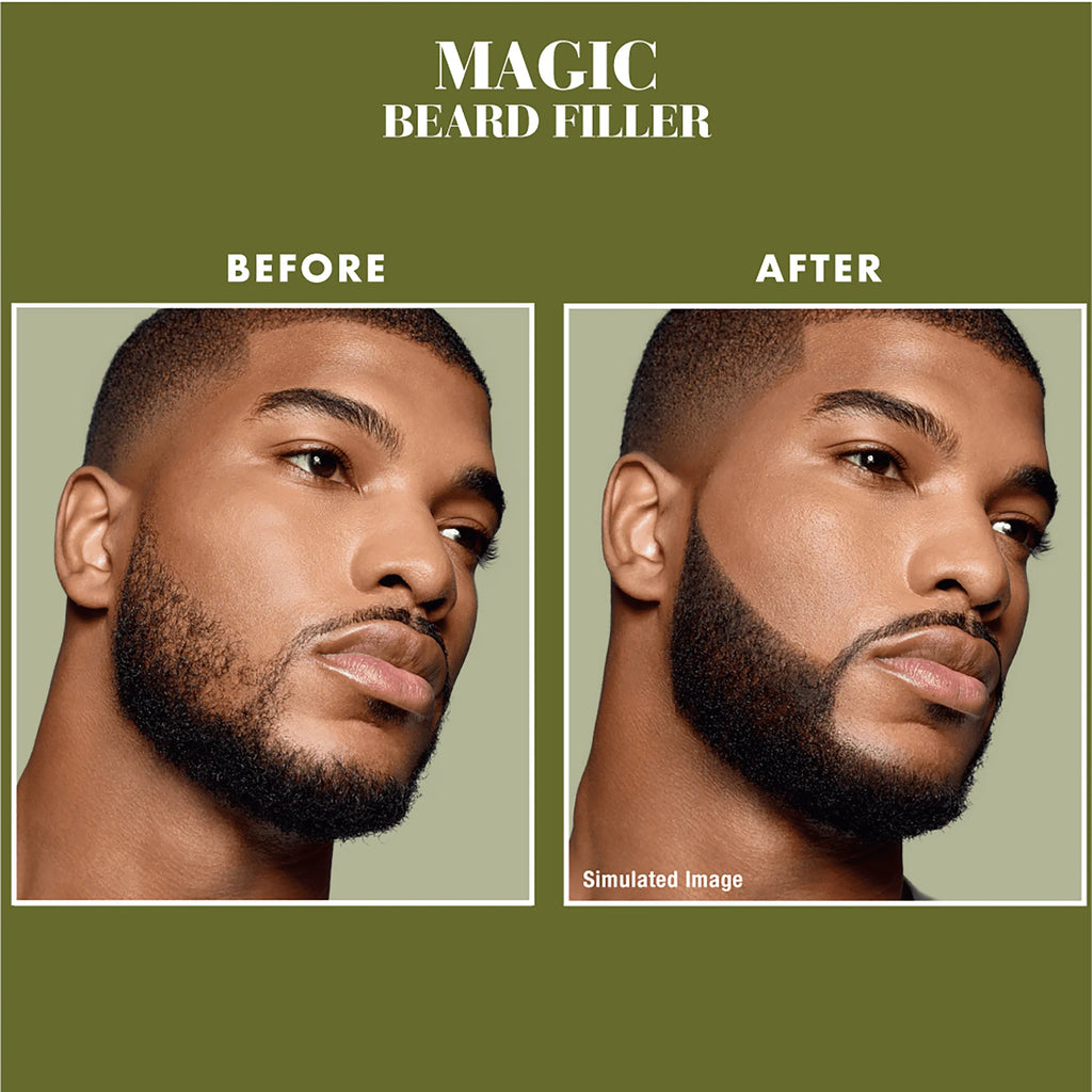 Natural Black Beard Filler, 0.05 fl oz D277