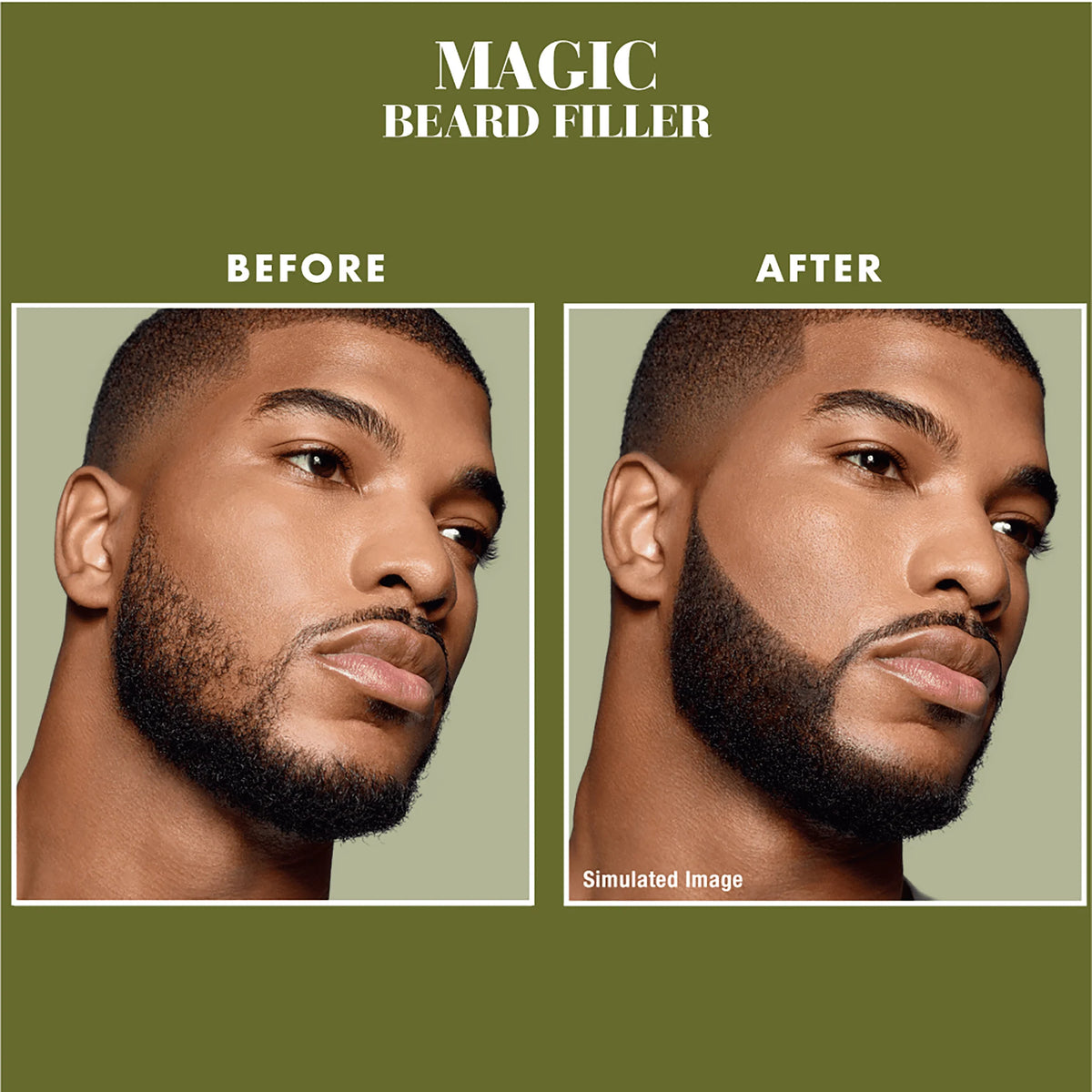 Natural Black Beard Filler, 0.05 fl oz D277