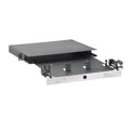 Black 1U Rack Fiber Enclosure X581
