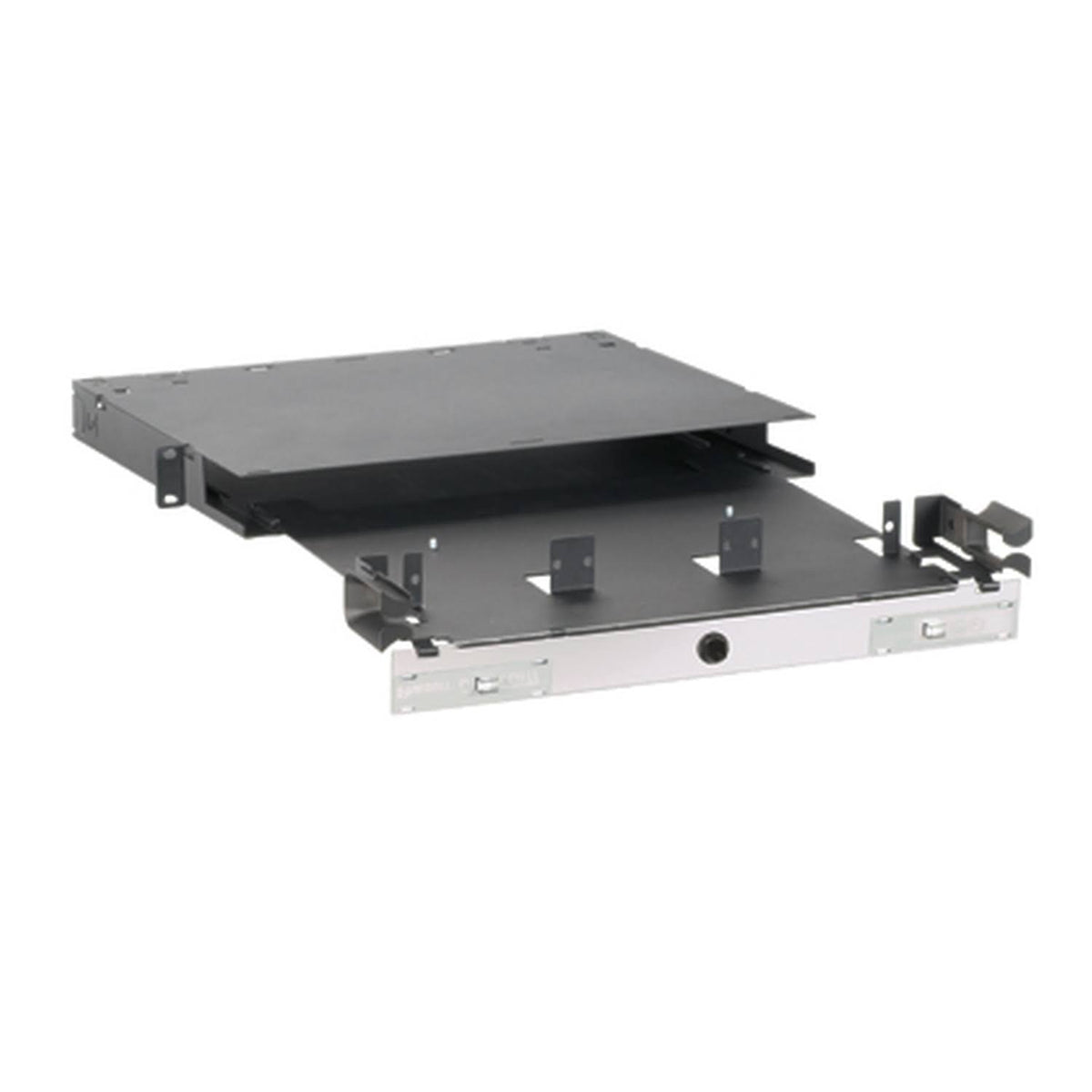 Black 1U Rack Fiber Enclosure X581