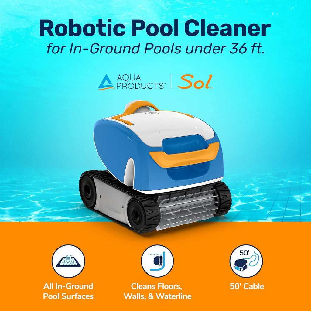 Robotic Pool Cleaner with 50ft Cable C5279