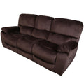 Chocolate Reclining Sofa P354