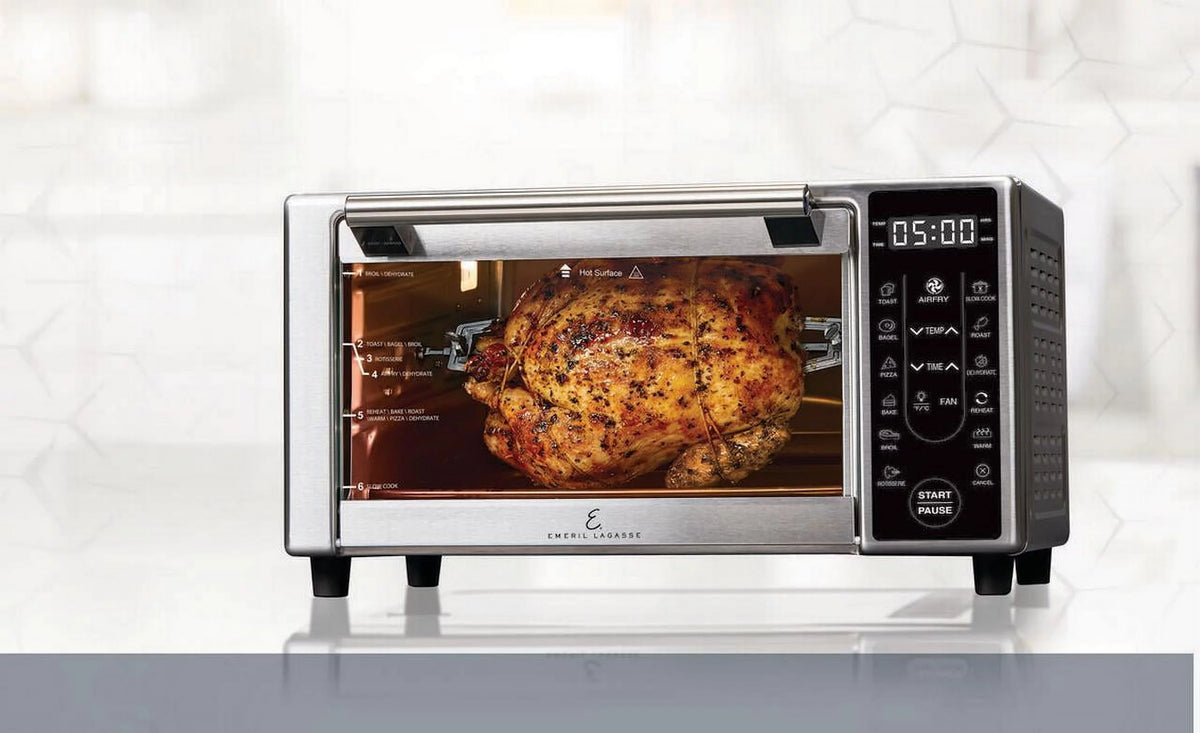 Stainless Steel Toaster Oven AirFryer, 1500 Watts U67562