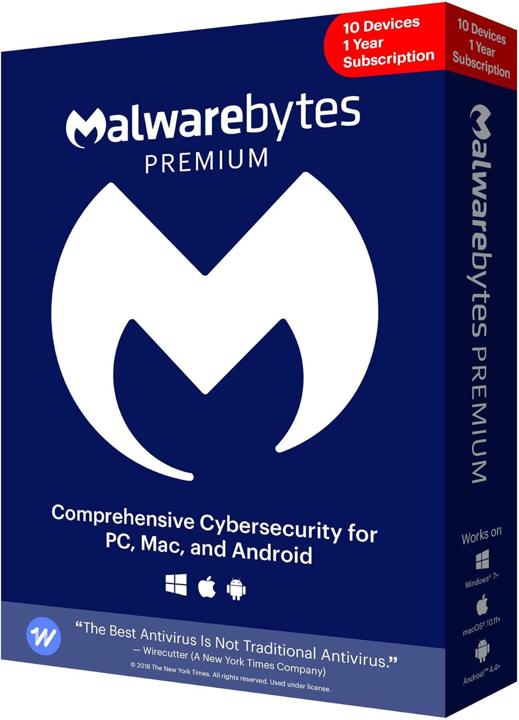 Antivirus Software 12 Months 10 Devices G681
