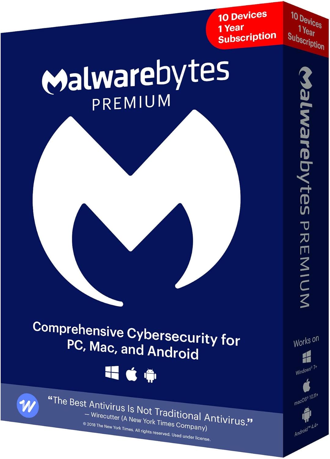 Antivirus Software 12 Months 10 Devices G681