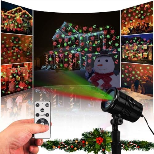 Red and Green LED Star Show Projector Light S56922