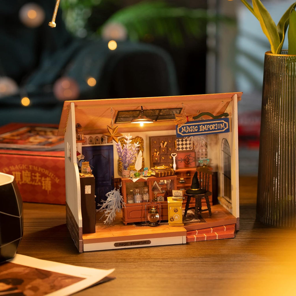 DIY Miniature House Kit with LED Light V501