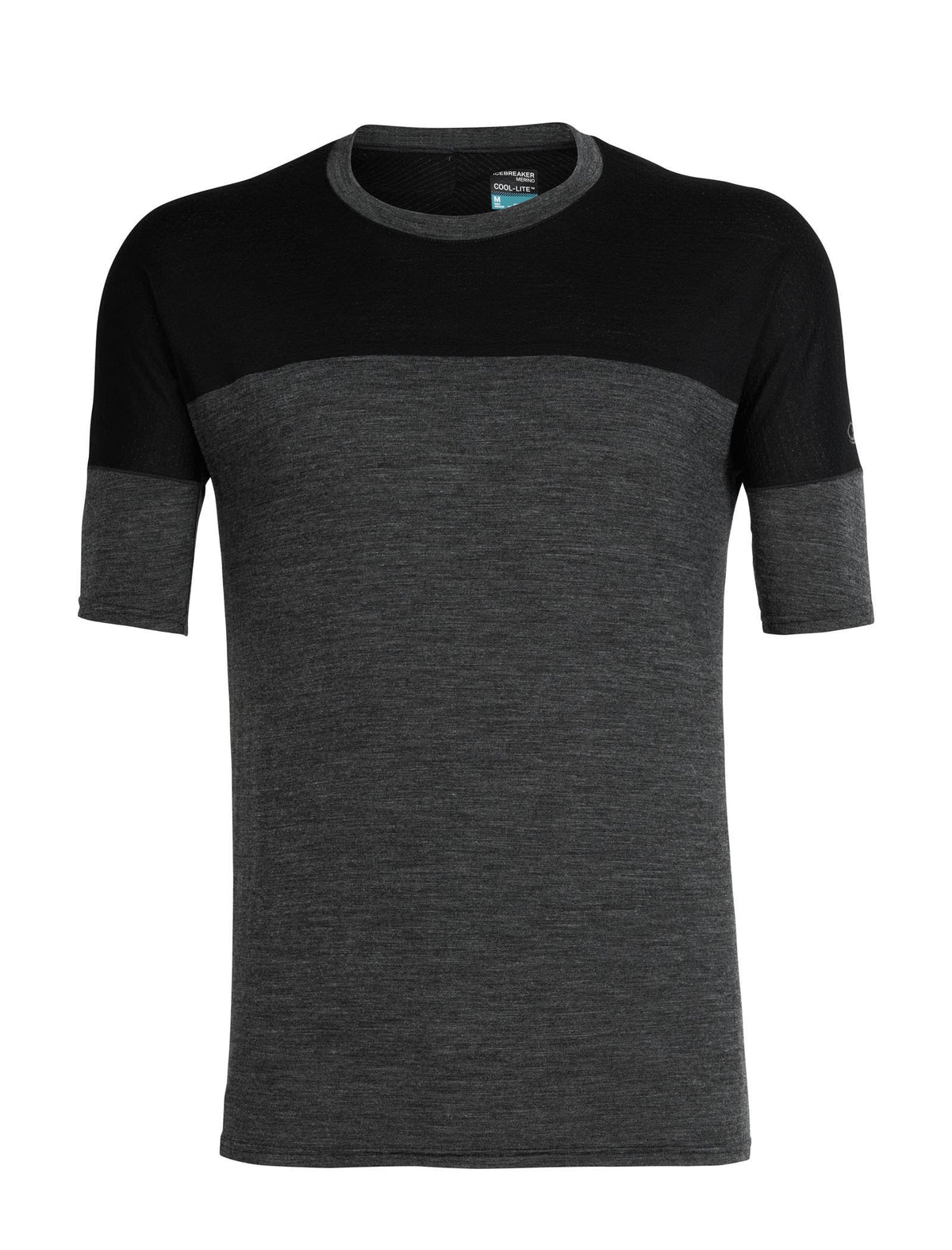 Black Large Short Sleeve Crewe S46980