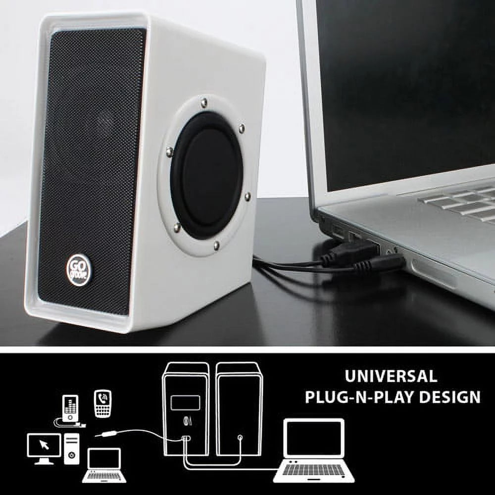 Computer Speaker System with USB Power and Passive Subwoofers K36932