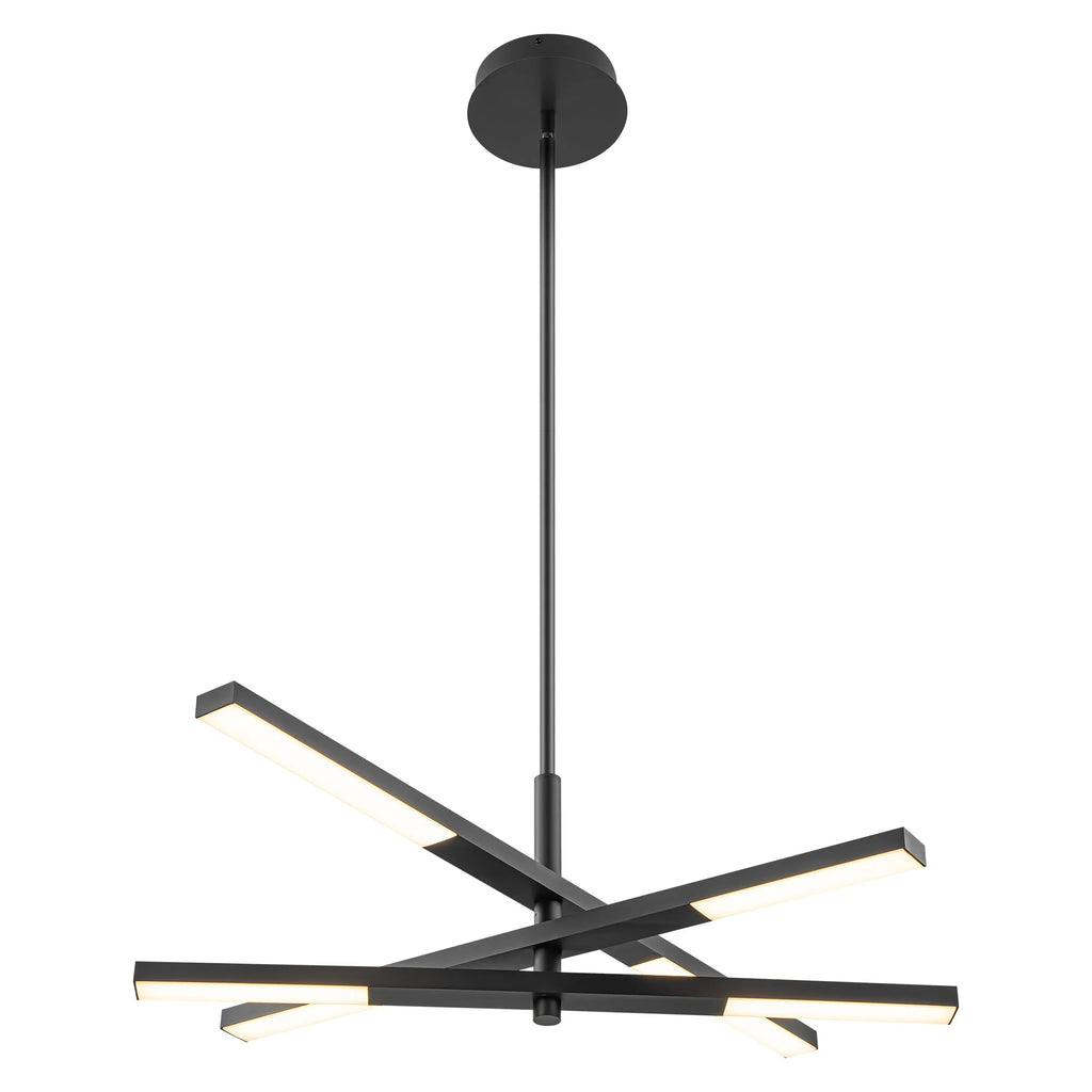 6-Light LED Sputnik Chandelier I424