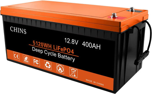 12V 400Ah LiFePO4 Lithium Battery with 250A BMS C701034
