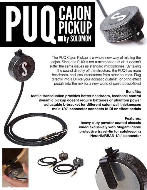 Bronze Cajon Pickup Microphone S15278