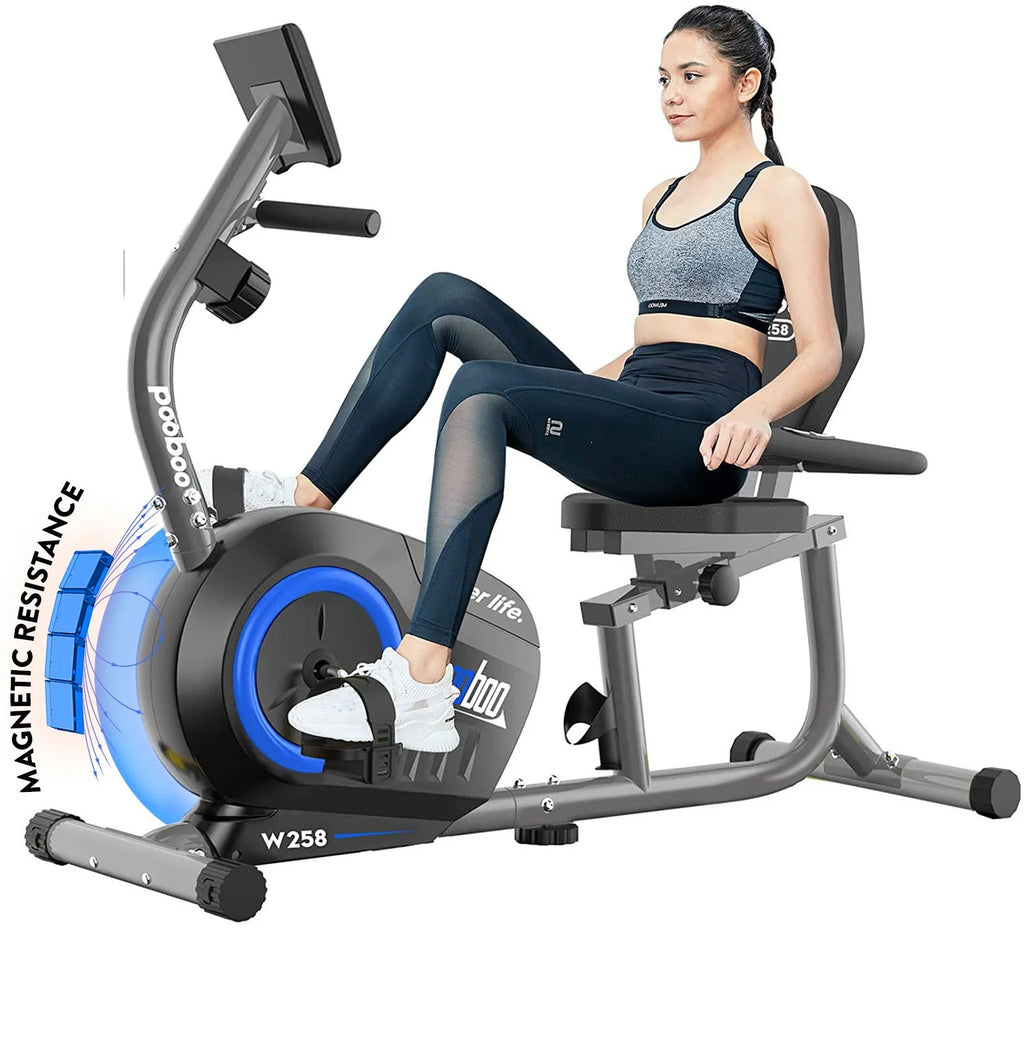 Recumbent Exercise Bike Magnetic Resistance G707431