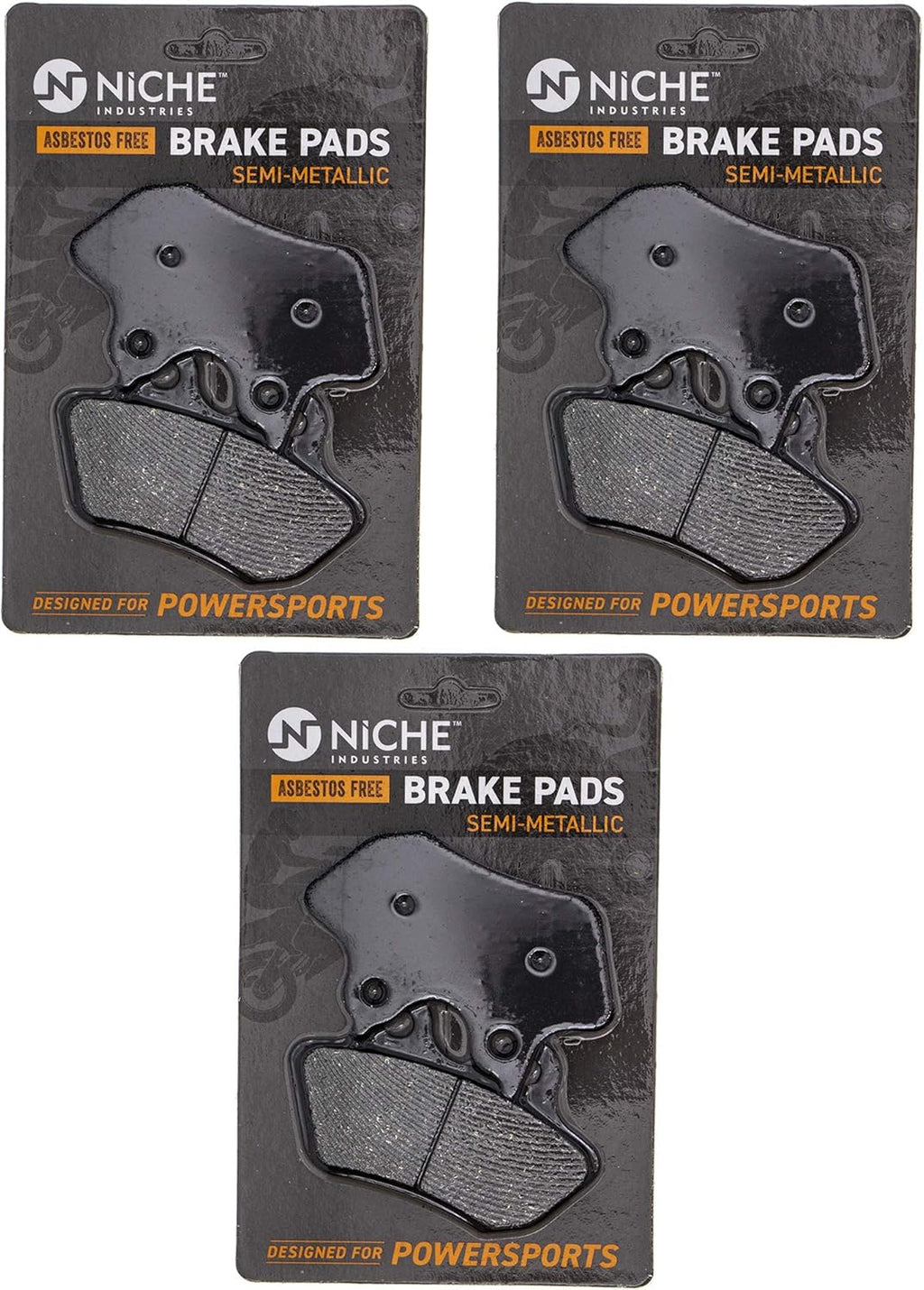 Brake Pad Set Semi-Metallic Pack of 2 C7401