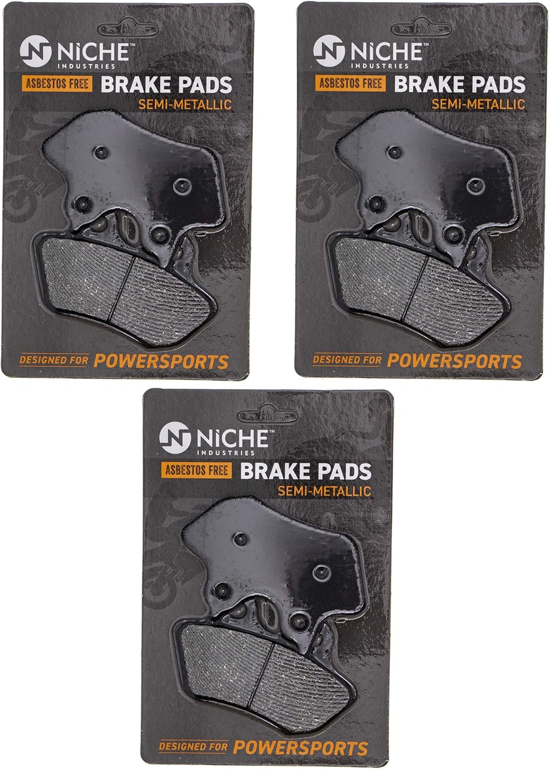 Brake Pad Set Semi-Metallic Pack of 2 C7401