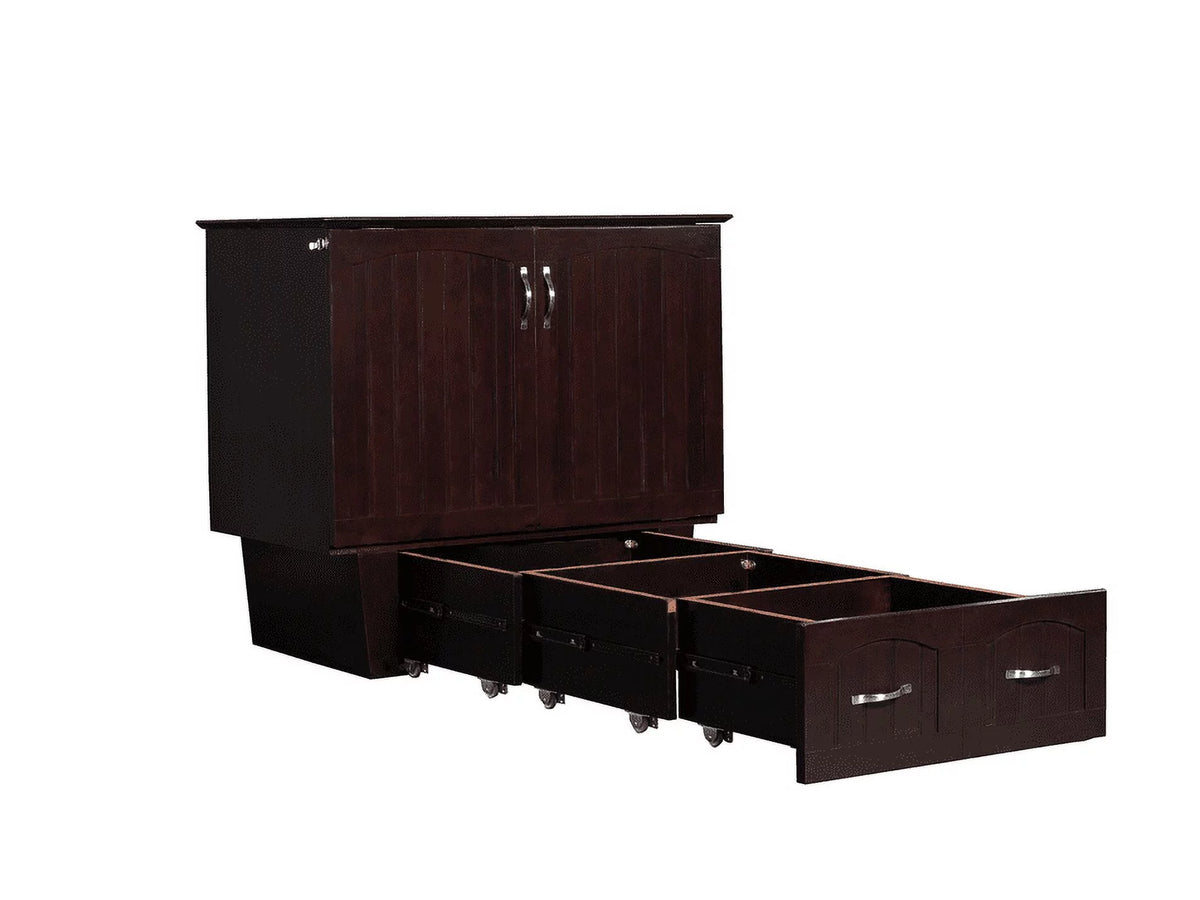 Murphy Bed Chest with Mattress R4587
