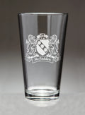 Irish Coat of Arms Pint Glasses M4805