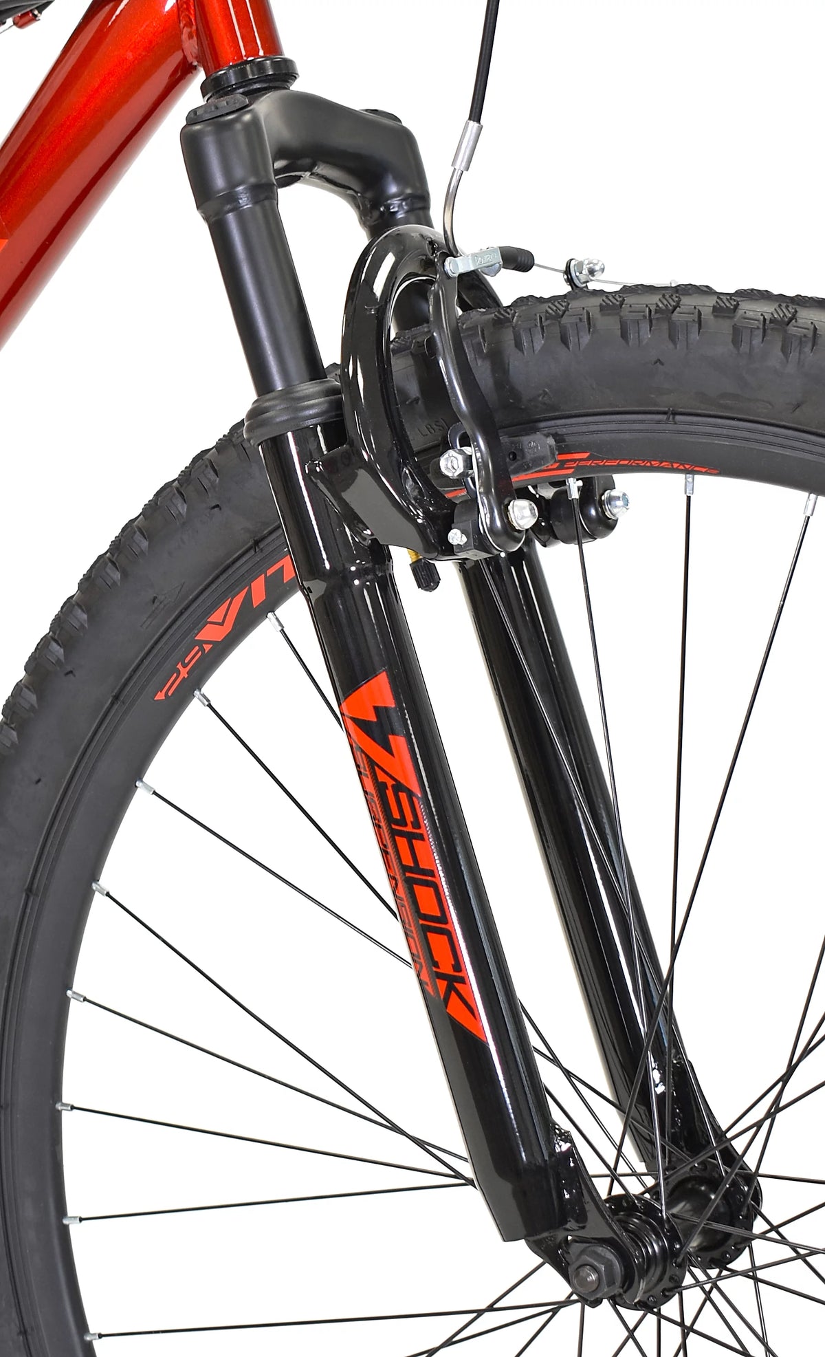 Red Dual Suspension Mountain Bike N770733