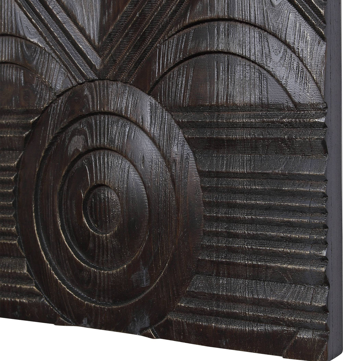 Carved Wood Wall Panels - Set of 2 F891824