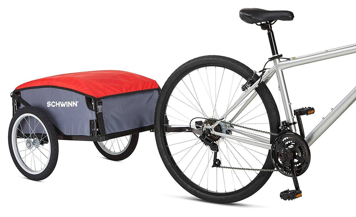 Red/Gray Cargo Trailer T8693