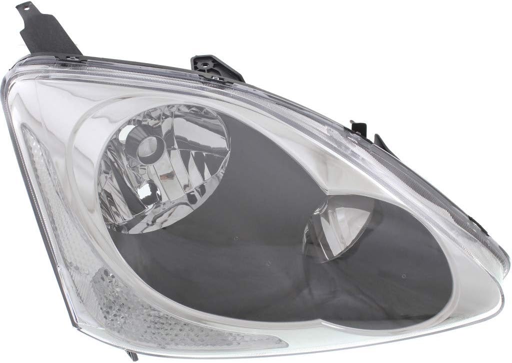 Passenger Side Headlight Assembly for Honda Civic Hatchback 2004 2005 U8227