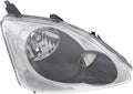 Passenger Side Headlight Assembly for Honda Civic Hatchback 2004 2005 U8227