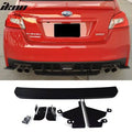 Unpainted Black ABS Rear Diffuser N7258