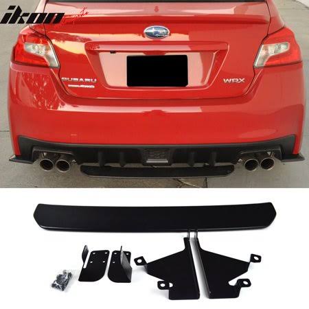 Unpainted Black ABS Rear Diffuser N7258